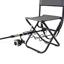 Стілець "Хвиля" d20 мм (Меланж, Сірий), фото 3