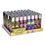 Запальничка CLIPPER REUSABLE CP11R (ВЕЛИКА) з принтом (48шт/уп), фото 3