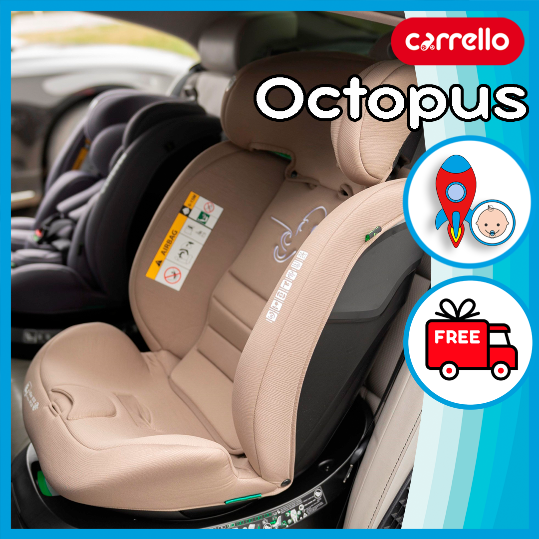 Поворотне дитяче автокрісло Carrello Octopus CRL-16002 від народження до 12 років