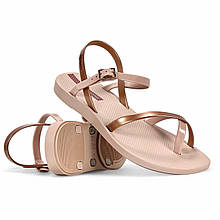 Жіночі сандалі Ipanema рожеві літні пляжні босоніжки 82422-AR640