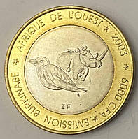 Монета Буркіна Фасо 6000 франків 2004 р.