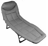 Компактне розкладне ліжко 200 x 66 x 30 см Кемпінгове туристичне ліжко, фото 3