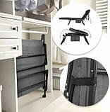 Компактне розкладне ліжко 200 x 66 x 30 см Кемпінгове туристичне ліжко, фото 6