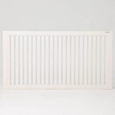 Декоративна решітка на батарею "Форест", колір Ейворі