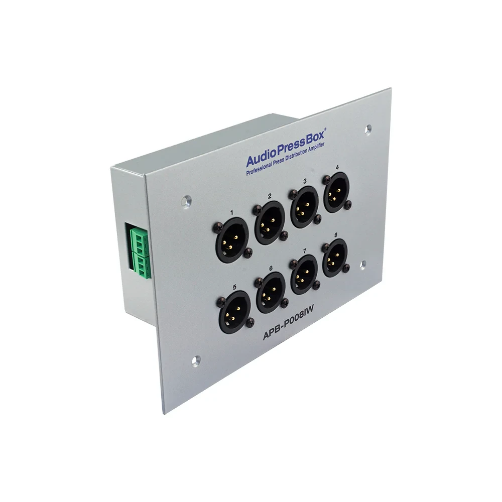 Пасивний прес-бокс AudioPressBox® APB-P008 IW-EX-S, срібний
