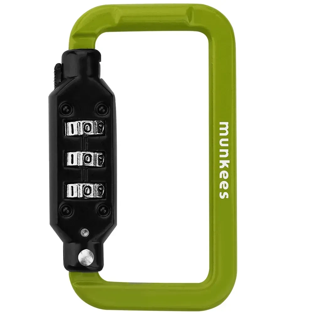 Munkees 35942 карабін Combi Lock Carabiner Square, фото 1