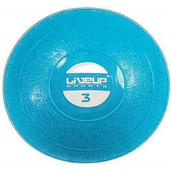 Медбол мякий LiveUP SOFT WEIGHT BALL блакитний 3кг LS3003-3