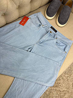 Джинси чоловічі Loro Piana light blue якість Преміум