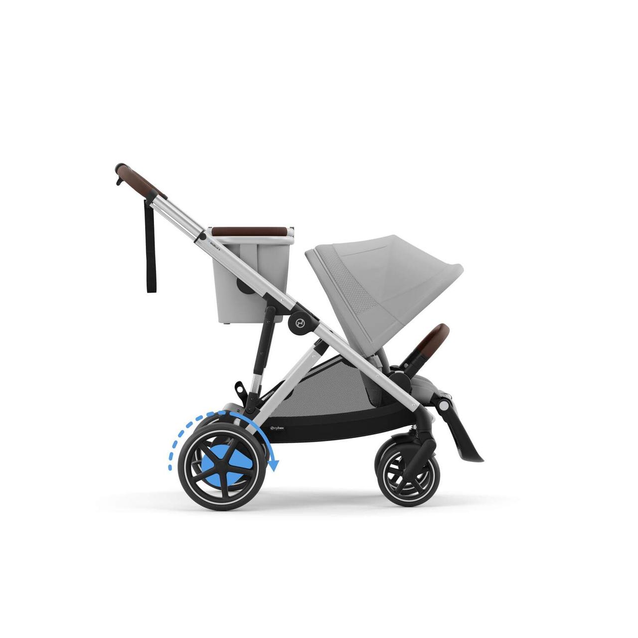 Коляска прогулянкова Cybex eGazelle з електроприводом, Stone Gray