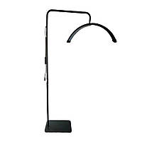 Безтіньова Led лампа для бьюті майстра Smart Moon Light HD-M6X, 50 Вт, чорна