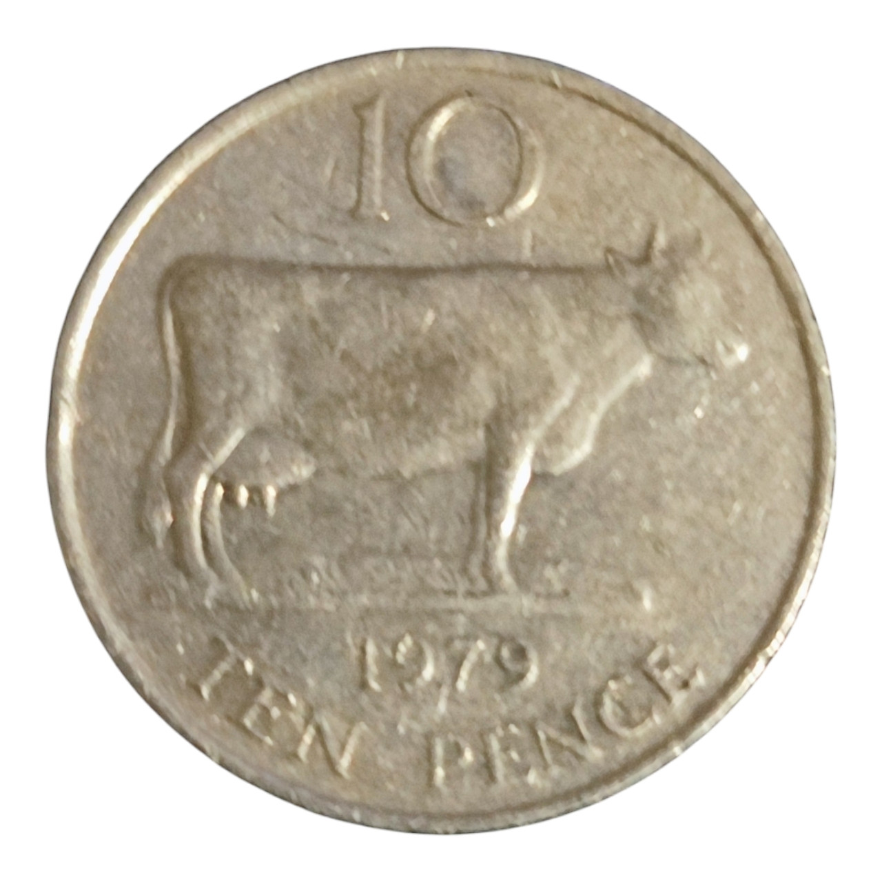 Гернсі 10 пенсів, 1979
