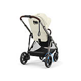 Коляска прогулянкова Cybex eGazelle з електроприводом, Seashell Beige, фото 4