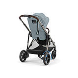 Коляска прогулянкова Cybex eGazelle з електроприводом, Stormy Blue, фото 5