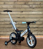 Велосипед-трансформер Best Trike BT-61514 колеса PU 12’’, батьківська ручка, з’ємні педалі, ручне гальмо