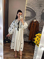 Плаття жіноче з вишивкою 46-48