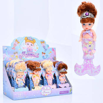 Лялька "Русалочка", знімний хвостик, 11 см A769B G-Rich