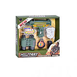 Набір дитячий автомат, бінокль, жетон, наручники JS028, фото 2