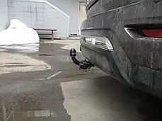 Фаркоп Nissan Pathfinder R52 2013-2021 (також USA) без підрізання бампера, фото 4