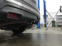 Фаркоп Nissan Pathfinder R52 2013-2021 (також USA) без підрізання бампера, фото 6
