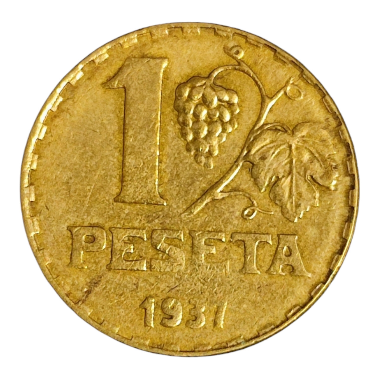 Іспанія 1 песета, 1937