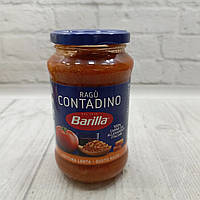 Соус Barilla Ragu Contadino на основі томатів зі свинячим фаршем, 400 грам з Італії