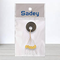 Стопор овальний силіконовий, 6шт/уп, розмір L