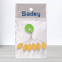 Стопор овальний силіконовий, 6шт/уп, розмір XXXL