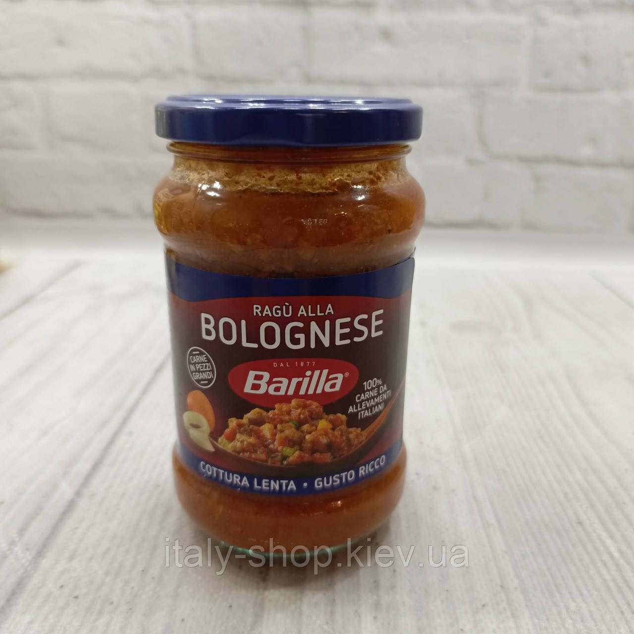 Соус Barilla Ragu alla Bolognese на основі томатів та асорті м'ясного фаршу, 300 грам з Італії