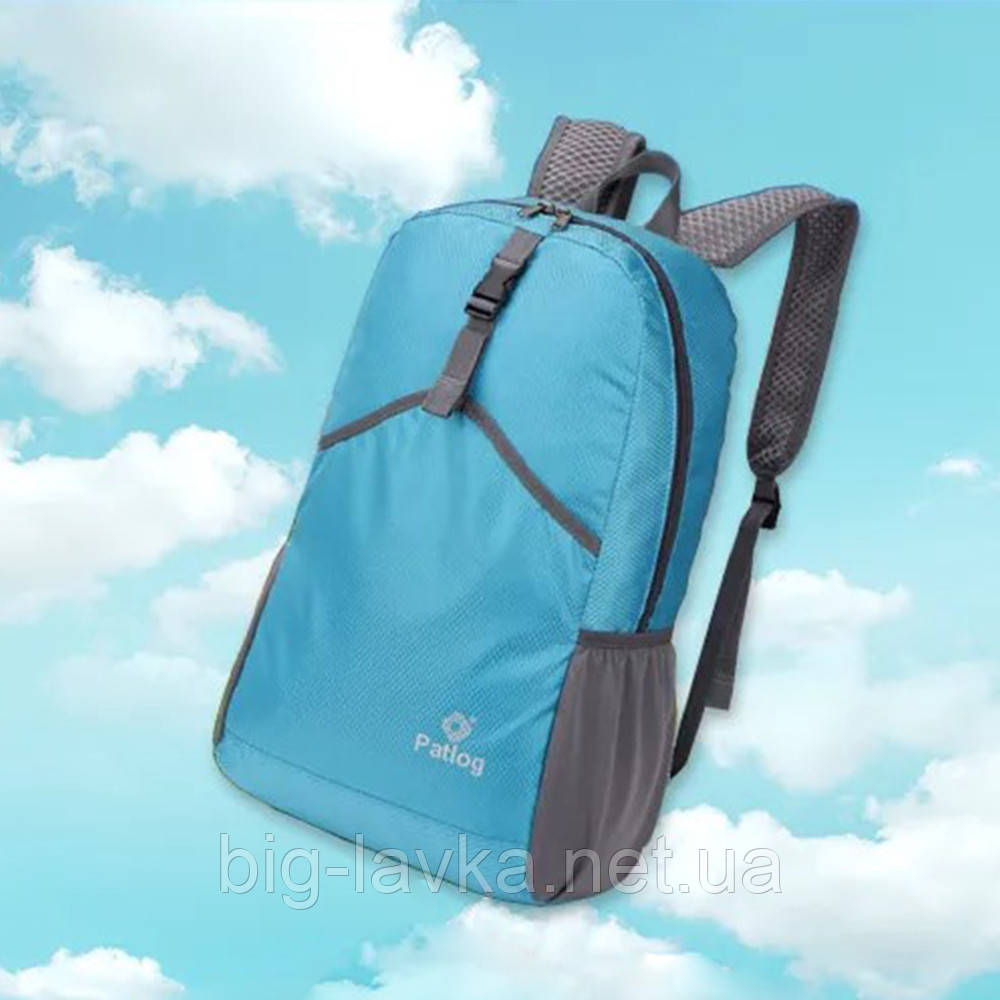 Велорюкзак Patlog, спортивний рюкзак 23L Блакитний