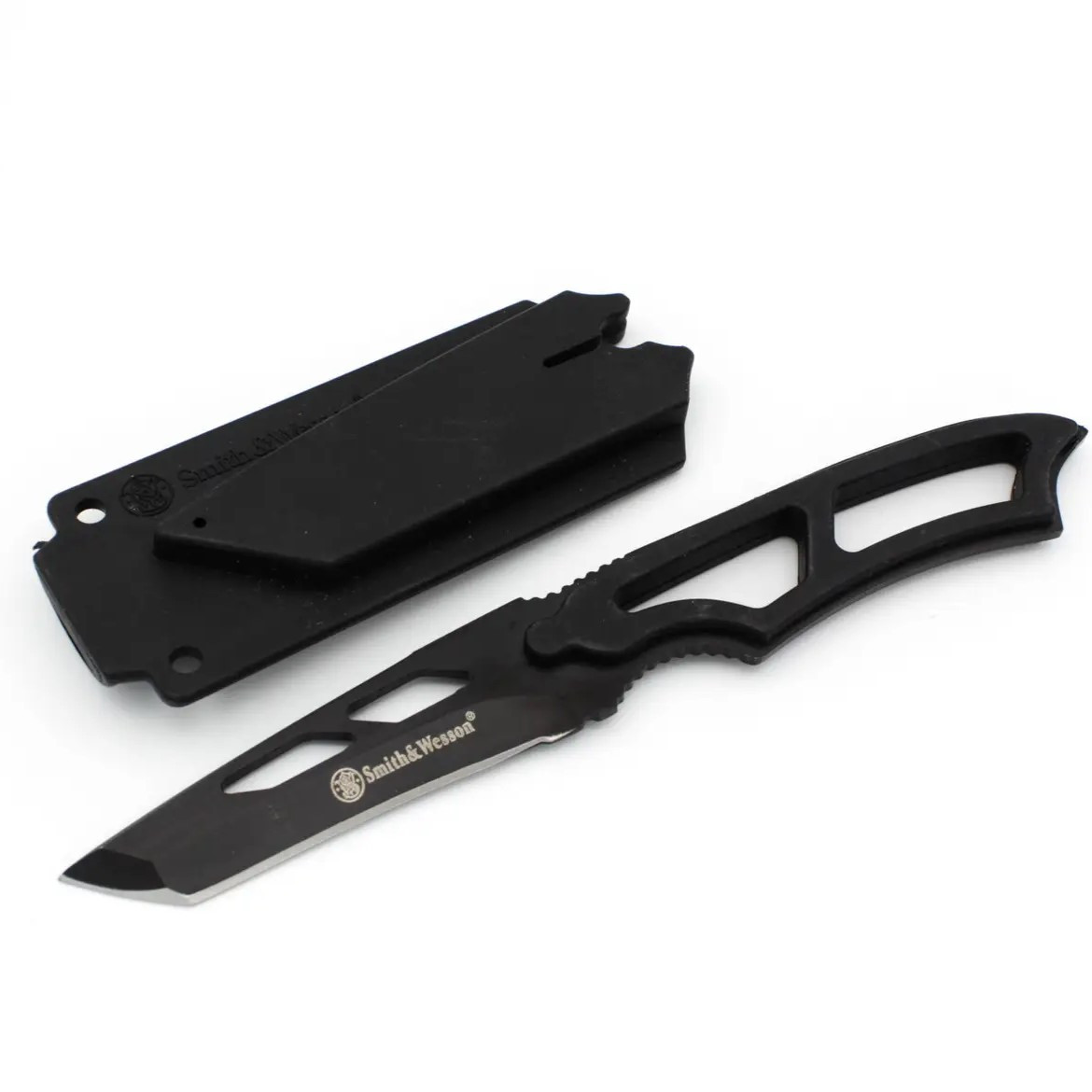 Тактичний ніж Smith&Wesson U150 із Чохлом 17см Black (7_02225)
