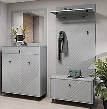 Передпокій Камео шиншила сіра/агат софттач