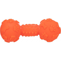 Іграшка для собак Trixie (Тріксі) вінілова гантель з пискавкою 15 см