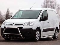 Кенгурятник WT003 (нерж.) 60 мм для Citroen Berlingo 2008-2018 гг от KNN комп.