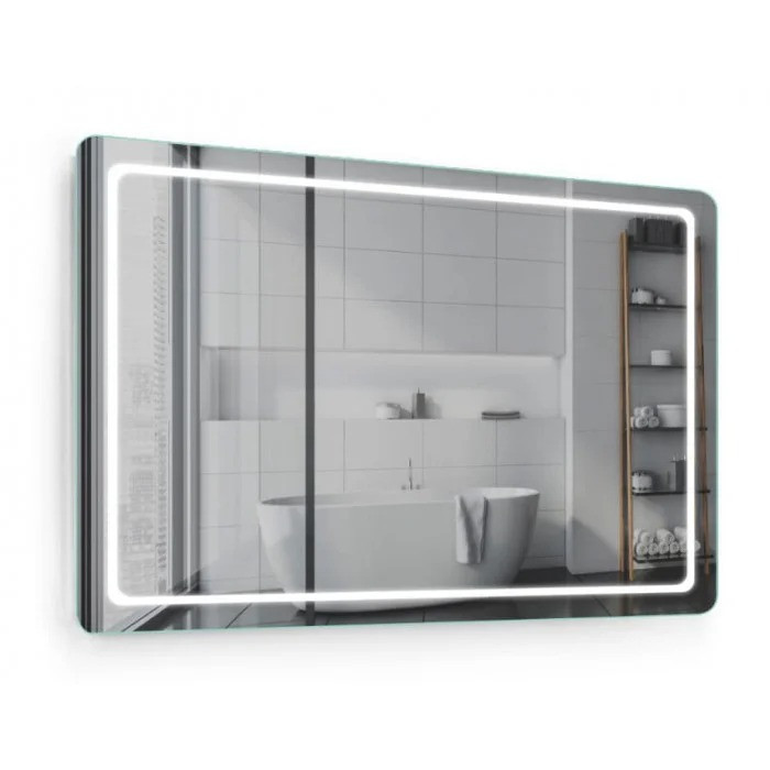 Дзеркало з підсвіткою світлодіодною Dinan 1000×800 сенсорний вимикач