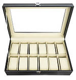 Шкатулка для зберігання годинників 12 відділення , органайзер для годинників Soulima 12534 Польща, фото 5