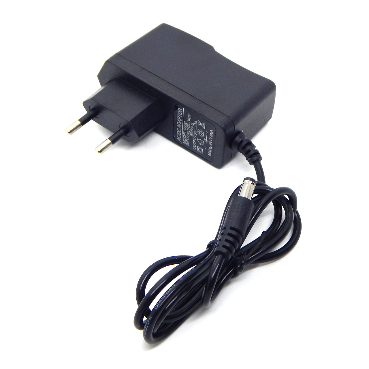 Мережевий блок живлення 9В 2А з роз'ємом 5.5x2.1 мм для електроніки, фото 1