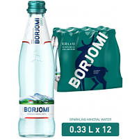 Мінеральна вода Borjomi 0.33 газ скл