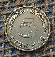5 пфенiгiв 1983 року. (J) Нiмеччина - ФРН