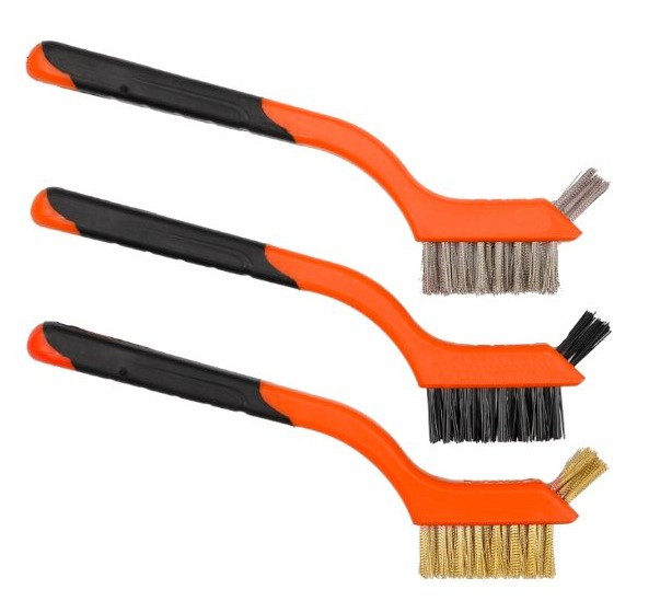 Набір дротяних щіток 3 шт. 180 мм Kraft&Dele KD10998, фото 1