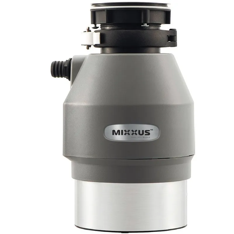 Подрібнювач харчових відходів Mixxus GD-04-1 (750Вт, індукційний двигун) (MX1571), фото 1