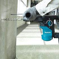 Професійний електричний перфоратор Makita HR3001CJ : 1050 Вт, 3.9 Дж, SDS-Plus, фото 4