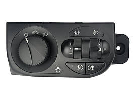 Блок управління світлотехнікою 2170, 2171, 2172 перемикач світла (вертикальний роз'єм) 2 ПТФ ЛЮКС