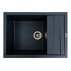 Гранітна мийка для кухні VALESO CASCADA 7050 матова Антрацит