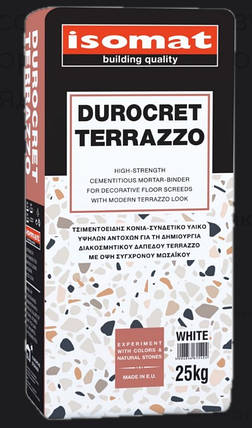 Раствор для декоративных полов ДЮРОКРЕТ-ТЕРРАЦЦО \ DUROCRET-TERRAZZO -уп.25кг, фото 3
