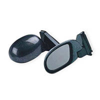 Дзеркало 2101-2107 заднього виду зовнішнє універсальне на шарнірі карбон (к-кт 2 шт)