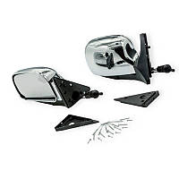 Дзеркало 2104, 2105, 2107 заднього виду зовнішнє велике хром комплект