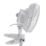 Вентилятор 15 см з кліпсою + основа Adler AD 7317, фото 10