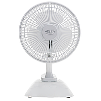 Вентилятор 15 см з кліпсою + основа Adler AD 7317
