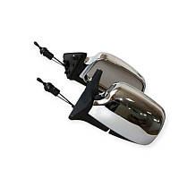 Дзеркало 2104, 2105, 2107 заднього виду зовнішнє велике хром комплект