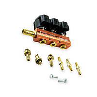 Форсунки mars, 3 циліндри 2 oм, ( з калібр. штуцерів та зі штуцерами в колектор)